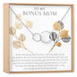 Bonus Mom Double Circles Necklace