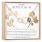 Bonus Mom Double Circles Necklace