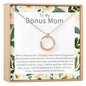 Bonus Mom Linked Circles Necklace