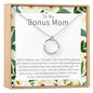 Bonus Mom Linked Circles Necklace