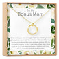 Bonus Mom Linked Circles Necklace