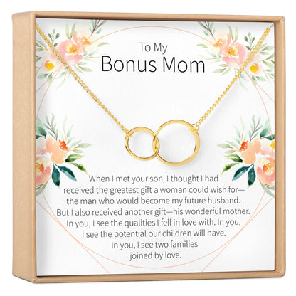 Bonus Mom Necklace, Multiple Styles
