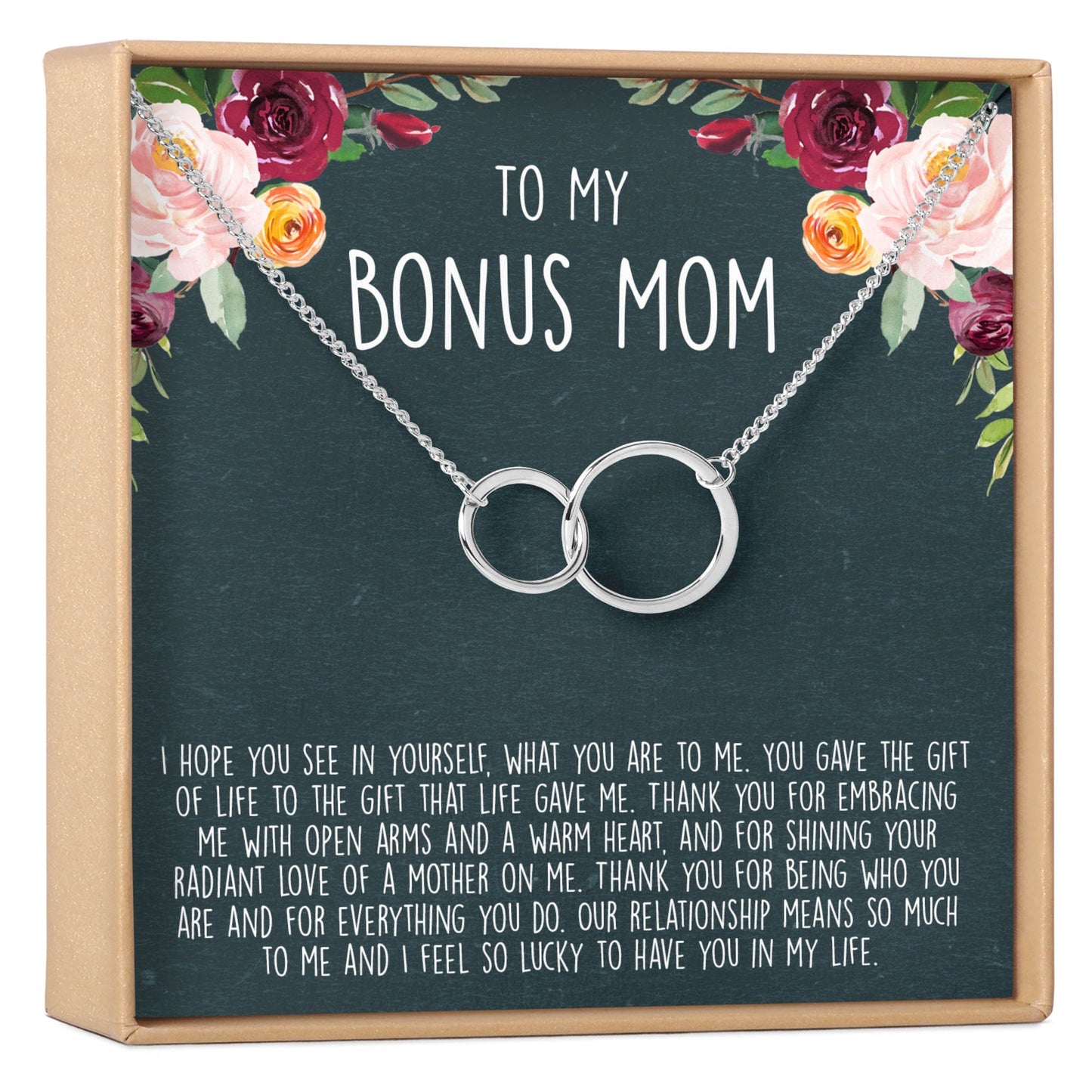 Bonus Mom Necklace, Multiple Styles