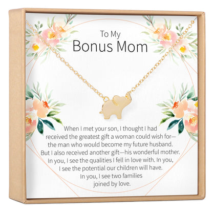 Bonus Mom Necklace, Multiple Styles