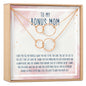 Bonus Mom Necklace, Multiple Styles