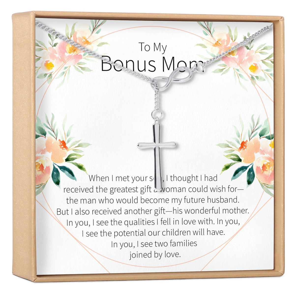Bonus Mom Necklace, Multiple Styles