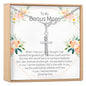 Bonus Mom Necklace, Multiple Styles