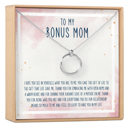 Bonus Mom Necklace, Multiple Styles