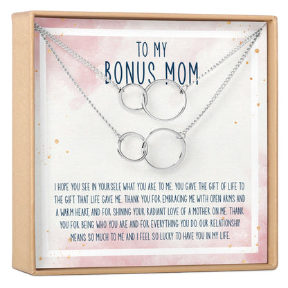 Bonus Mom Necklace, Multiple Styles