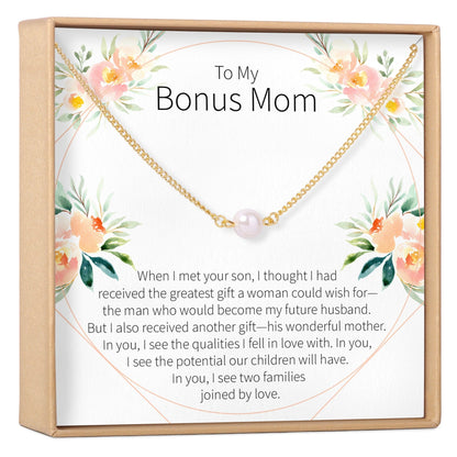 Bonus Mom Necklace, Multiple Styles