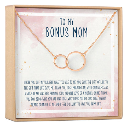 Bonus Mom Necklace, Multiple Styles