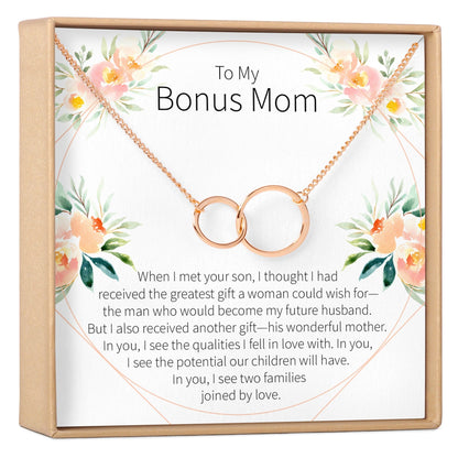 Bonus Mom Necklace, Multiple Styles