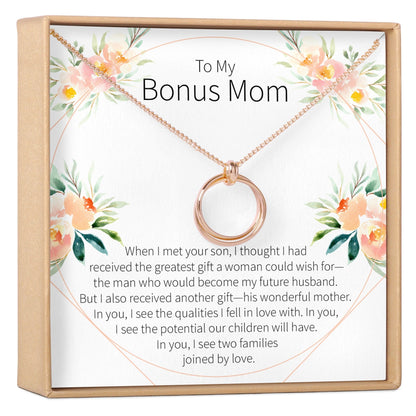 Bonus Mom Necklace, Multiple Styles
