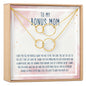 Bonus Mom Necklace, Multiple Styles