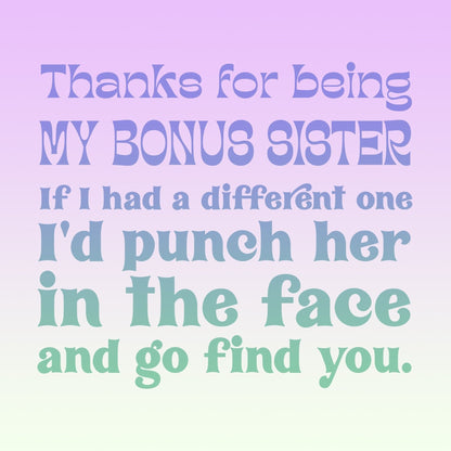Bonus Sister Spa Gift Box
