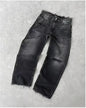 Boys and Men's Straight Leg Ripped Jeans with Embroidery – European and American Style - # BOAA13410015