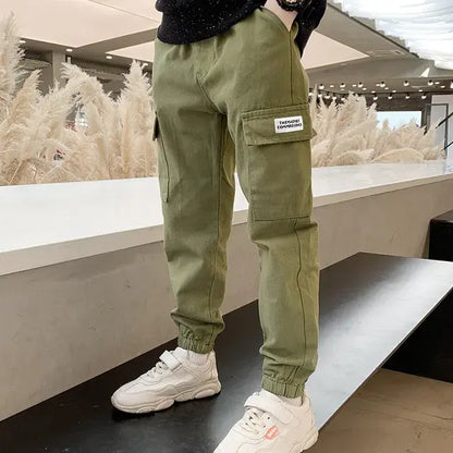 Boys Cargo Pants Spring Autumn - # BOAA11410006