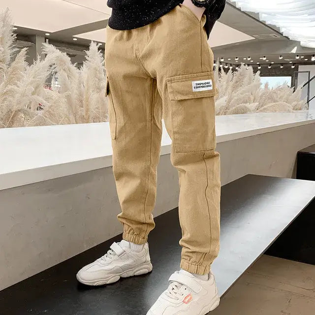 Boys Cargo Pants Spring Autumn - # BOAA11410006
