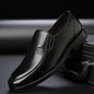 Boys Men's Black Leather Formal Shoes - # BOAA73210006
