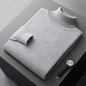 Boys Men's High Collar Winter Knit Pullover - # BOAA13510013