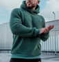 Boys Men's Jacket Fashion Hooded Plush Sweater - # BOAA13510022