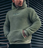 Boys Men's Jacket Fashion Hooded Plush Sweater - # BOAA13510022