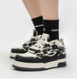 Boys Men's Platform All-match Height Increasing Niche Personality Korean Casual Shoes - # BOAA73510002
