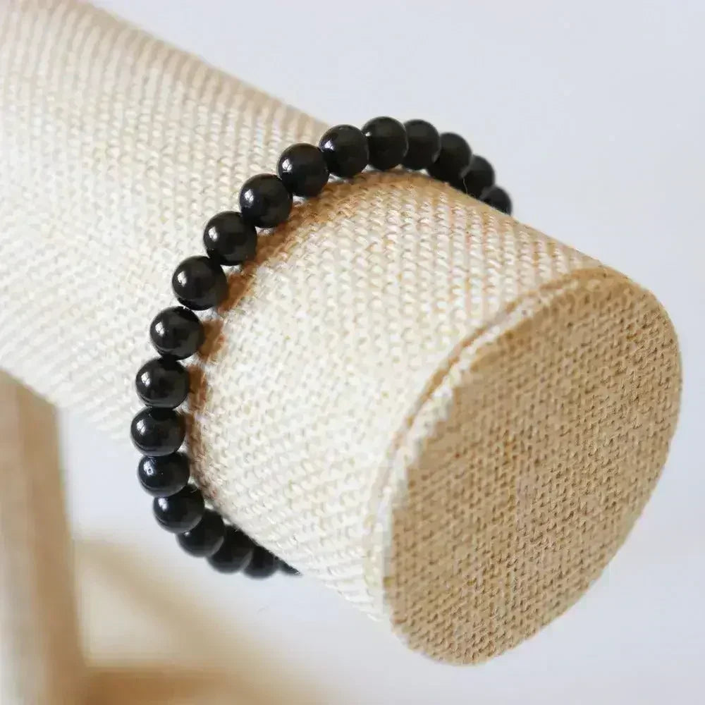 Bracelet en Tourmaline noire