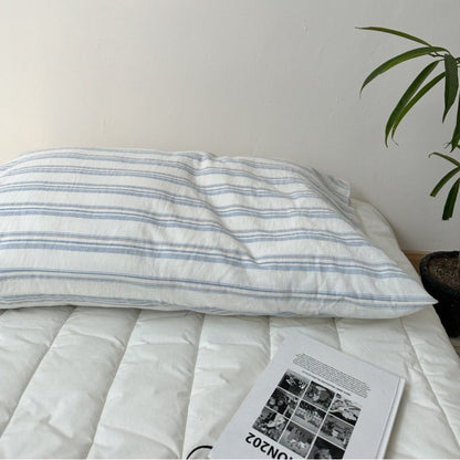 Breezy Stripe Washed Cotton Pillowcases