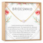 Bridesmaids Necklace, Multiple Styles