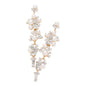Women's Bubble Stone Cluster Dangle Evening Earrings