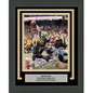Framed Autographed/Signed Reggie Bush New Orleans Saints 8x10 Football Photo JSA COA