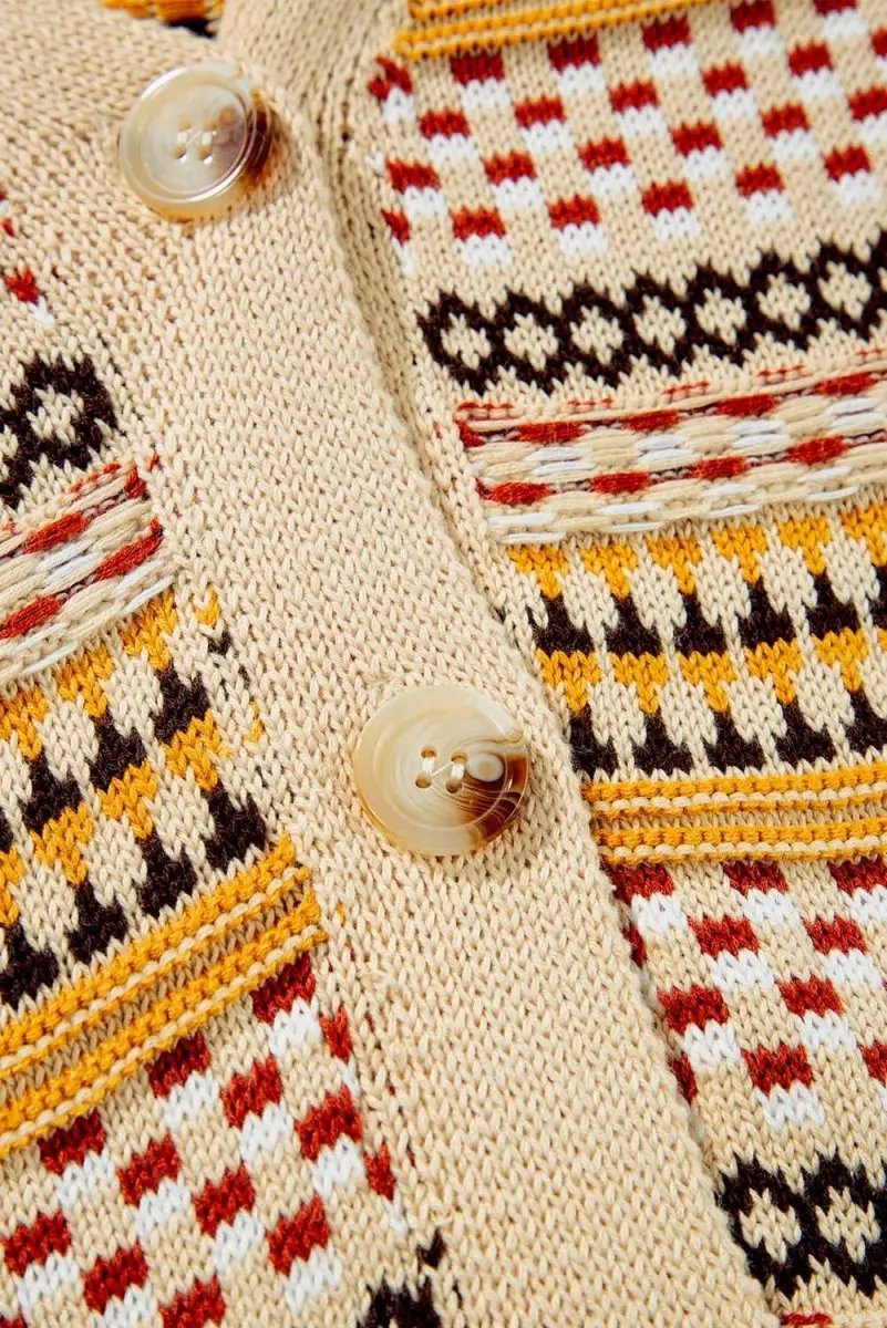 Sweaters Trendsi Buttoned Cardigan Women's Fashion Knitwear Long Sleeve Cardigan - Soft & Stylish