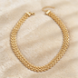 Y-Shaped Layered Necklace & Bracelet Set
