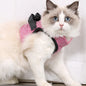 Cat Leash Lace Rope Breathable Lightweight Chest Strap