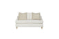 Loveseat Reversable Cushion With 2 Pillows - Off White