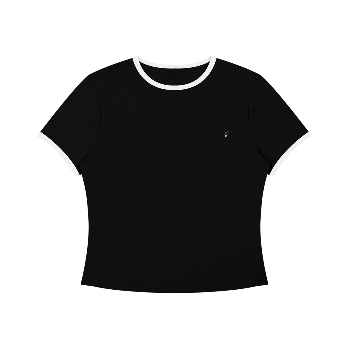 Loki & Ivy Women’s Color Block Crop T-Shirt