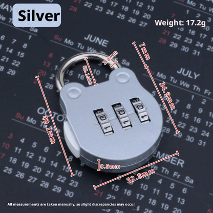 Student password lock-black-1