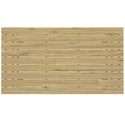 Kona - Outdoor Dining Table - Light Teak