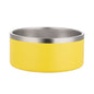 Stainless Steel Dog Bowl Inside And Outside 304 With Silica Gel Pad