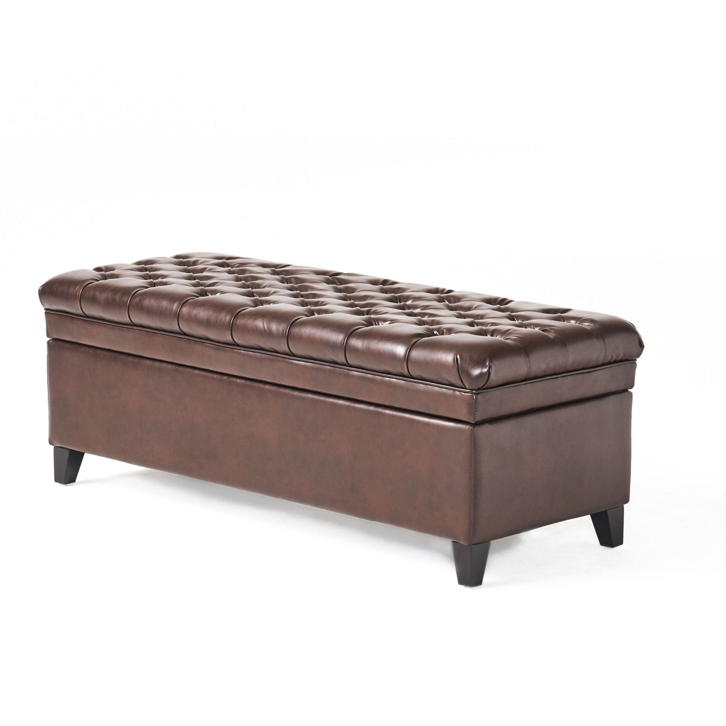 Juliana Storage Ottoman With Birch Legs