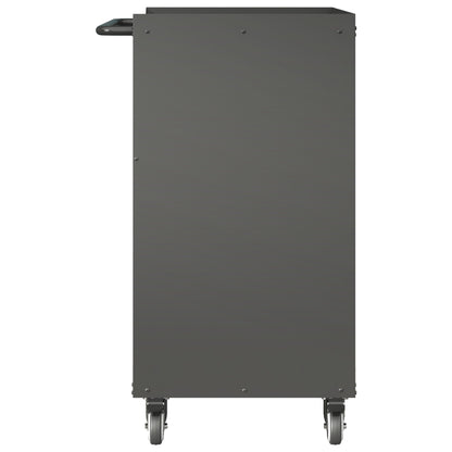 Heavy Duty Metal Storage Cabinet With Wheels 3 Drawer Tool Cabinet For Garage, Office, And Home Organizer Solutions