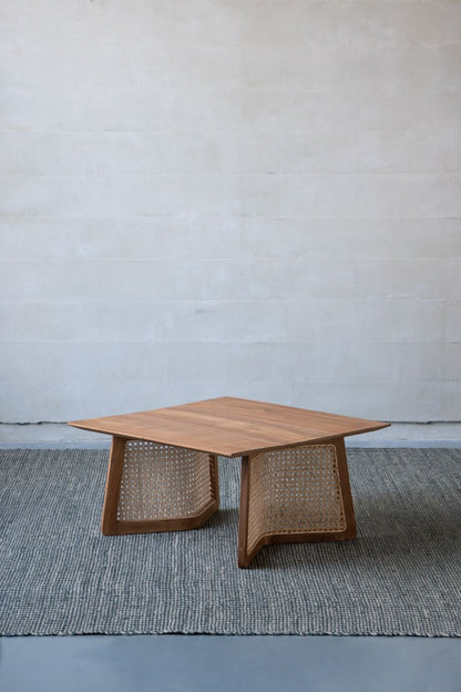 Teak Coffee Table - Natural Wood / Brown