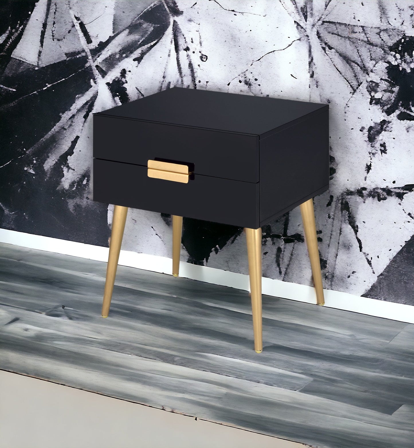Denvor End Table with Drawers