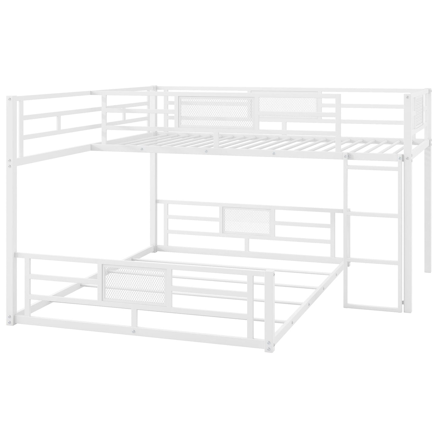 L-Shaped Bunk Bed & Safety Guaranteed