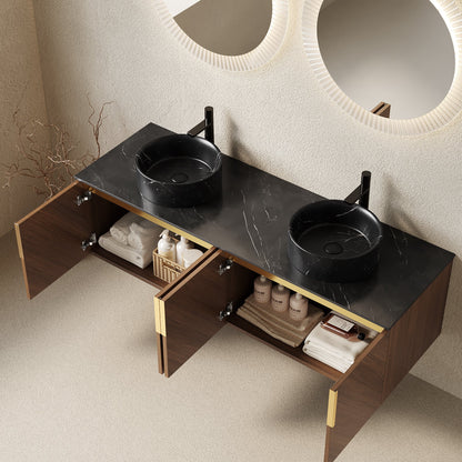 ARAI 60" Bathroom Vanity & Sinks