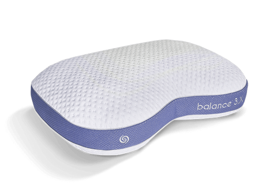BedGear Balance Cuddle Curve 3.X Pillow, White