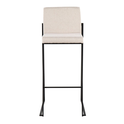 Fuji - Contemporary High Back Barstool Elegant Design