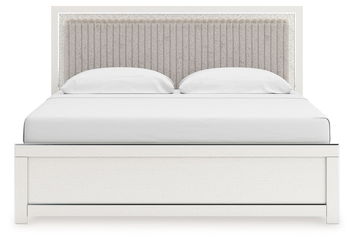 Zuraleus - Upholstered Panel Bed