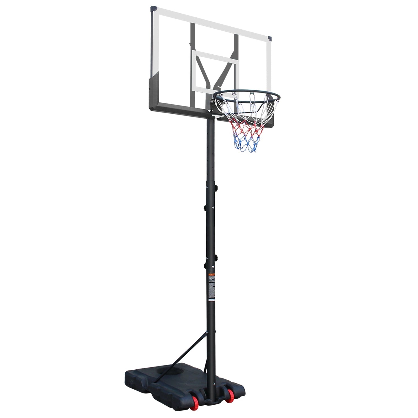 Basketball Hoop with 5.73-10FT Adjustable Height